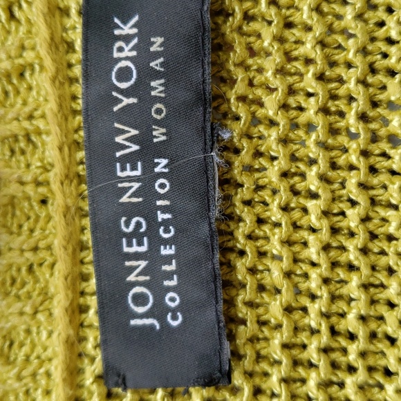 Jones New York Chain Knit Tunic top Sz.L NWOT - Picture 2 of 7